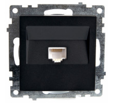 Розетка компьютерная 1-местная Stekker Катрин 39613