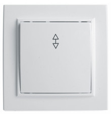 Переключатель 1-клавишный Stekker Эрна PSW10-9005-01 39617
