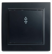 Переключатель 1-клавишный Stekker Эрна PSW10-9005-03 39619