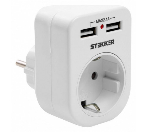 Переходник сетевой Stekker ADP16-24-20 39626 Переходник сетевой Stekker ADP16-24-20 39626