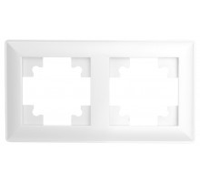 Рамка двухместная Stekker PFR00-7002-01 Катрин 39793