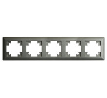 Рамка пятиместная Stekker PFR00-7005-06 Катрин 39811