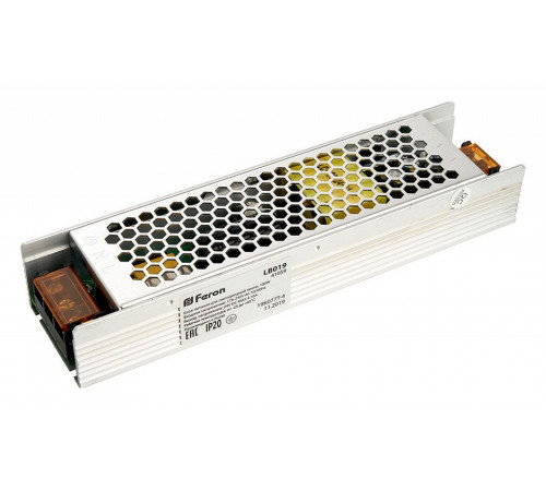 Блок питания Feron LB019 24V 100W IP20 4,16A 41059 Блок питания Feron LB019 24V 100W IP20 4,16A 41059