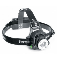 Фонарь налобный Feron TH2305 ZOOM c аккумулятором 41709