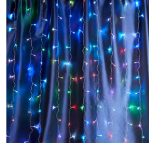 Уличная светодиодная гирлянда Feron CL18 230В 8Вт мультиколор 1,5м IP44 48172