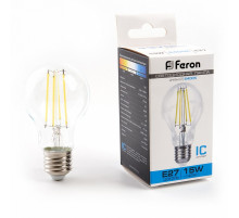Лампа светодиодная Feron LB-615 Шар E27 15W 6400K 48284