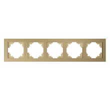 Рамка 5-местная Stekker Катрин GFR00-7005-08 49040
