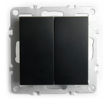 Выключатель 2-клавишный Stekker Эрна PSW10-9104-03 49149