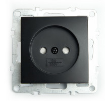 Розетка 1-местная б/з с защитной шторкой Stekker Эрна PST10-9109-03 49153