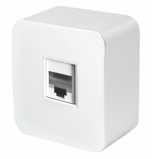 Розетка RJ-45 1-местная Stekker София MST00-20-01 49300