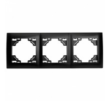 Рамка трехместная Stekker PFR00-9013-03 Эрна Элегант 49663