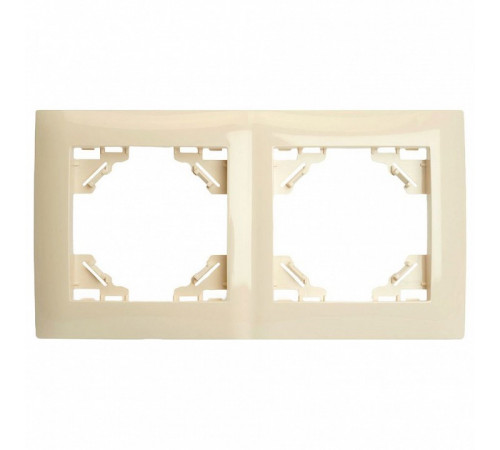 Рамка двухместная Stekker PFR00-9012-02 Эрна Элегант 49667 Рамка двухместная Stekker PFR00-9012-02 Эрна Элегант 49667