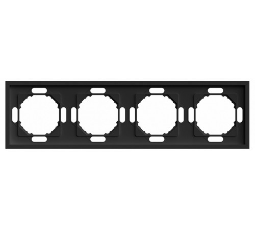 Рамка на 4 поста Stekker PFR00-5004-05 Эмили 49861