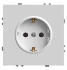 Розетка 1-местная с защитной шторкой Stekker RST16-5110-01 Эмили 49880