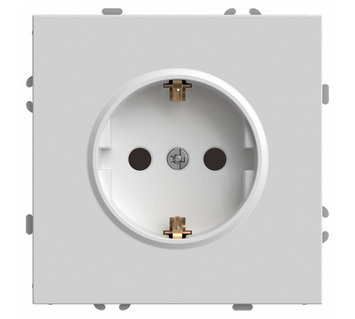 Розетка 1-местная с защитной шторкой Stekker RST16-5110-01 Эмили 49880
