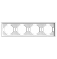 Рамка на 4 поста Stekker PFR00-5004-01 Эмили 49887