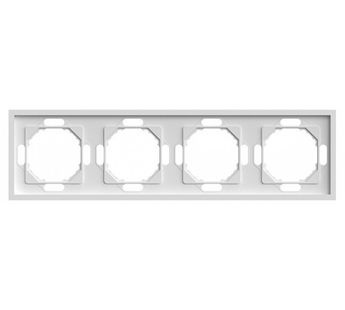 Рамка на 4 поста Stekker PFR00-5004-01 Эмили 49887