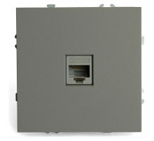 Розетка компьютерная 1-местная RJ-45 Stekker RST00-5117-10 Эмили 49951