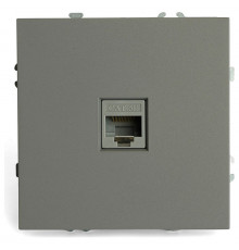 Розетка компьютерная 1-местная RJ-45 Stekker RST00-5117-10 Эмили 49951