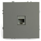 Розетка компьютерная 1-местная RJ-45 Stekker RST00-5117-10 Эмили 49951