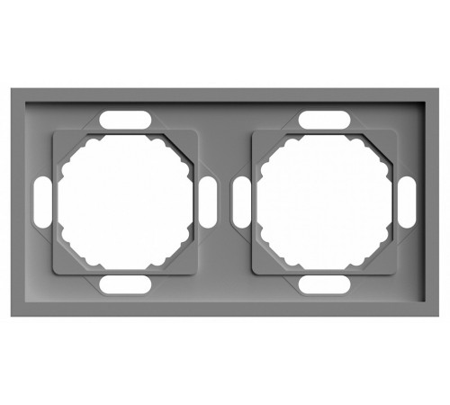 Рамка на 2 поста Stekker PFR00-5002-10 Эмили 49963