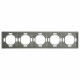 Рамка пятиместная Stekker Эмили PFR00-5005-10 49966
