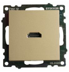 Розетка HDMI 2.1 Type A Stekker Катрин GLS00-7118-08 50060