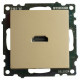 Розетка HDMI 2.1 Type A Stekker Катрин GLS00-7118-08 50060
