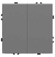 Переключатель 2-клавишный перекрестный Stekker Эмили RSW10-5111-10 50166