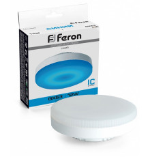 Лампа светодиодная Feron LB-455 GX53 12W синий 51019