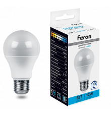 Лампа светодиодная диммируемая Feron LB-931 Шар E27 12W 6400K 51054