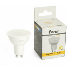 Лампа светодиодная Feron LB-24 MR16 GU10 5W 175-265V 2700K 51215