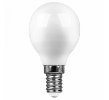 Лампа светодиодная Feron E14 7W 2700K матовая SBG4507 55034