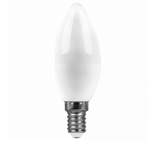 Лампа светодиодная Feron E14 13W 6400K свеча матовая SBC3713 55172 Лампа светодиодная Feron E14 13W 6400K свеча матовая SBC3713 55172
