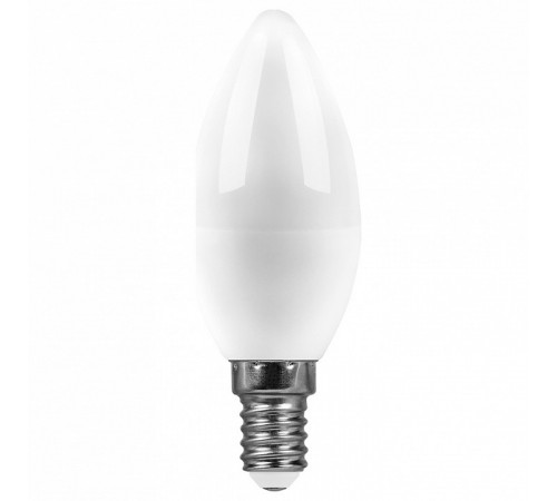 Лампа светодиодная Feron E14 15W 2700K свеча SBC3715 55203