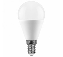 Лампа светодиодная Feron E14 15W 4000K груша матовая SBG4515 55210