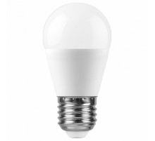 Лампа светодиодная Feron E27 15W 6400K груша матовая SBG4515 55214