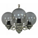 Уличный подвесной светильник Fumagalli Globe 250 G25.120.S30.BZF1R