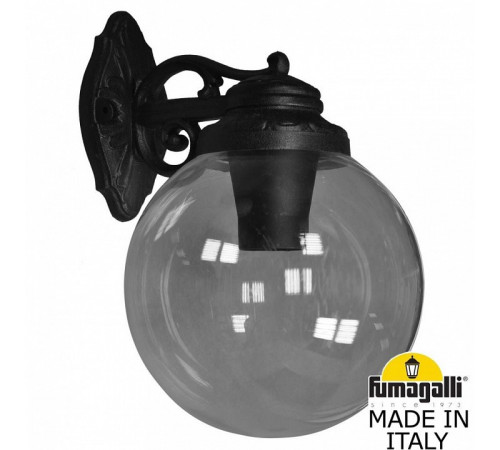 Уличный настенный светильник Fumagalli Globe 250 G25.131.000.AZF1RDN