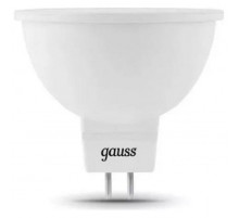 Лампа светодиодная Gauss GU5.3 5W 6500K матовая 101505305