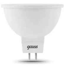 Лампа светодиодная Gauss GU5.3 5W 6500K матовая 101505305