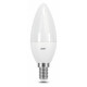 Лампа светодиодная диммируемая Gauss E14 7W 6500K свеча матовая 103101307-D