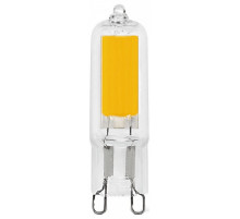 Лампа светодиодная Gauss G9 5.5W 4100K прозрачная 107809205