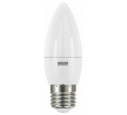 Лампа светодиодная Gauss E27 12W 6500K свеча матовая 30232 Лампа светодиодная Gauss E27 12W 6500K свеча матовая 30232