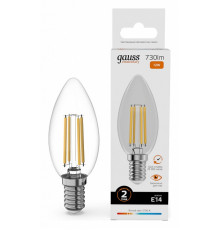 Лампа светодиодная Gauss Filament Elementary E14 12W 2700K 32112
