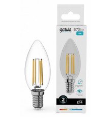 Лампа светодиодная Gauss Filament Elementary E14 10W 4100K 32120