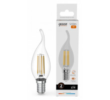 Лампа светодиодная Gauss Filament Elementary E14 8W 2700K 42118
