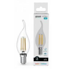 Лампа светодиодная Gauss Filament Elementary E14 10W 4100K 42120