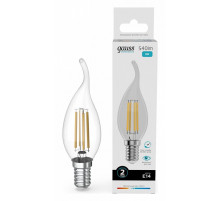 Лампа светодиодная Gauss Filament Elementary E14 8W 4100K 42128