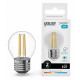 Лампа светодиодная Gauss Filament Elementary E27 8W 4100K 52228